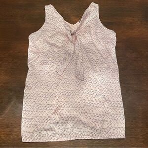 The Limited Business Top Tie Front Sz S